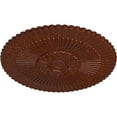 thumbnail image 3 of 41"OD x 1 5/8"P Nexus Ceiling Medallion (Fits Canopies up to 7 1/4"), Hand-Painted Burnished Mahogany Crackle, 3 of 6