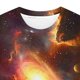 thumbnail image 3 of Blusas para Mujeres Casual Manga Corta Cuello Redondo Estampado Tops Pullover Moda Summer Tee, 3 of 5