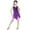 2-Purple, variant on Girls Sparkly Dress Spaghetti Strap Girls Tassel Skirt Dance Dress Ballroom Dress for Girls 6-7 Years