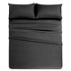 thumbnail image 1 of Juego de Ropa de Cama de Cuatro Piezas Suave Fibra de Poliéster Cómoda Habitación Elegante Textil para el Hogar Juego de Sábanas Completo, 1 of 4