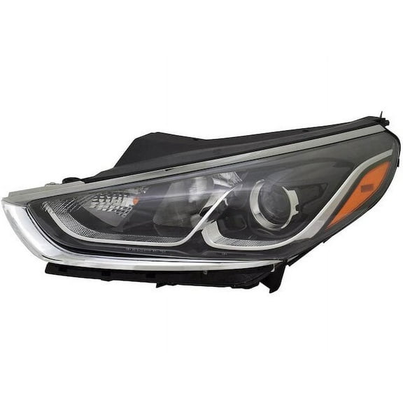 Left Headlight Assembly - Compatible with 2018 - 2019 Hyundai Sonata Sedan