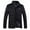 Black, variant on Viikei Winter Coats for Women Men Casual Winter Solid Warm Zipper Long Sleeve Jacket Coat Outwear Tops