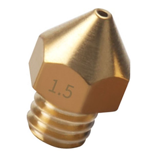 Injueey Boquilla para impresora 3D, boquilla extrusora de latón, repuesto consumible para impresora, boquilla de latón, accesorio para Impresoras 3D 1.5 mm/3 mm