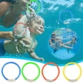 thumbnail image 2 of Mikilon Diving Underwater Swimming Colorful Pool Sink RingTraining Under Water Fun Toy, 2 of 8