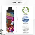 thumbnail image 4 of Botella de agua aislada Daisy Sports de acero inoxidable, portátil, para exteriores, para viajes, fitness, estudiantes, talla única., 4 of 7