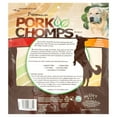 Premium Pork Chomps 4" RawhideFree Crunchy Bone Variety Pack, 12 Count
