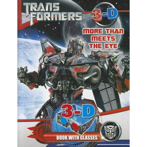 Transformers More Than Meets the Eye: 3D Book with Glasses (Paperback)