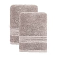 thumbnail image 2 of Ozan Premium Home  100% Genuine Turkish Cotton Cascade Hand Towel(Set of 2) Aqua, 2 of 5