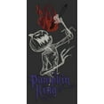 thumbnail image 2 of Men's The Nightmare Before Christmas Jack Pumpkin King Rockstar Sketch Graphic Tee Charcoal X Large, 2 of 5