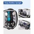 thumbnail image 4 of Neceser Relavel, resistente al agua, kit Dopp, negro, 4 of 9