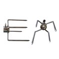 thumbnail image 3 of Bearachild 2 piezas parrilla tenedores barbacoa Picnic pincho lavable reutilizable portátil tostado resistente al calor asador accesorio Herramientas y accesorios para hornear, 3 of 5