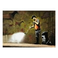 thumbnail image 2 of Tiptophomedecor Street Art Wallpaper Wall Mural - Banksy Cave Painting, 2 of 3