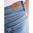 thumbnail image 6 of Jordache Girls Destructed 90's Midi Short, Sizes 5-18, 6 of 9