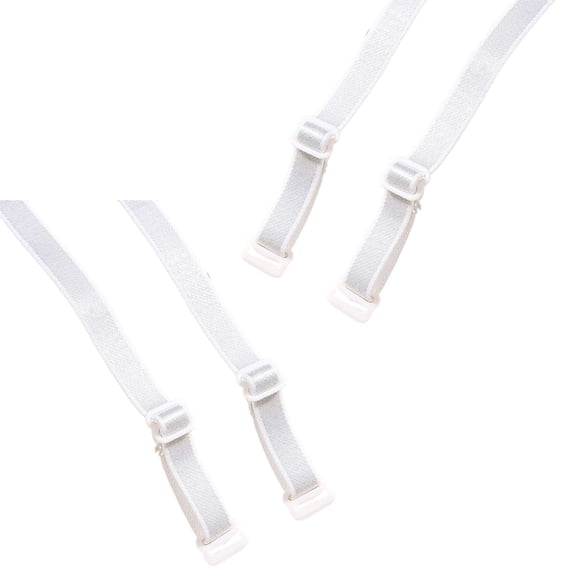 2Pairs Elastic Bra Straps,Removable Adjustable Bra Strap None-Slip Replacement Bras Shoulder Straps