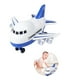 thumbnail image 5 of Hucha De Avión De Gran Capacidad, Hucha De Avión Educativo, Hucha De Avión De Juguete, Tarro De Dinero De Avión Suave Para El Hogar Y Los Niños Cateissary FN002422-00, 5 of 6