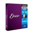 thumbnail image 3 of Elixir 80/20 Bronze Acoustic Guitar Strings, POLYWEB, Custom Light (.011-.052), 3 of 7