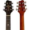 thumbnail image 5 of Sawtooth Acoustic Guitar with Padded Case, Tuner, Stand, Strap & Picks - Dreadnought Folk Guitar with Spanish Pickguard, 5 of 12