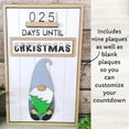 thumbnail image 4 of Puerta De Madera De Gnomo Intercambiable, Signo De Cuenta Regresiva De Pared De Granja, Signo De Bienvenida, Decoraciones Para El Hogar, Regalos De Navidad Y Halloween Minnieouse HA042664-01, 4 of 6