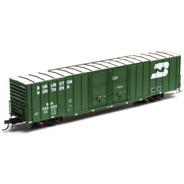 athearn genesis ho scale 60ft ps auto box car burlington northern/bn