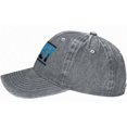 thumbnail image 4 of Jey-USO Merch Men's Baseball Caps Cotton Vintage Washed Adjustable Denim Hat Merchandise, 4 of 7