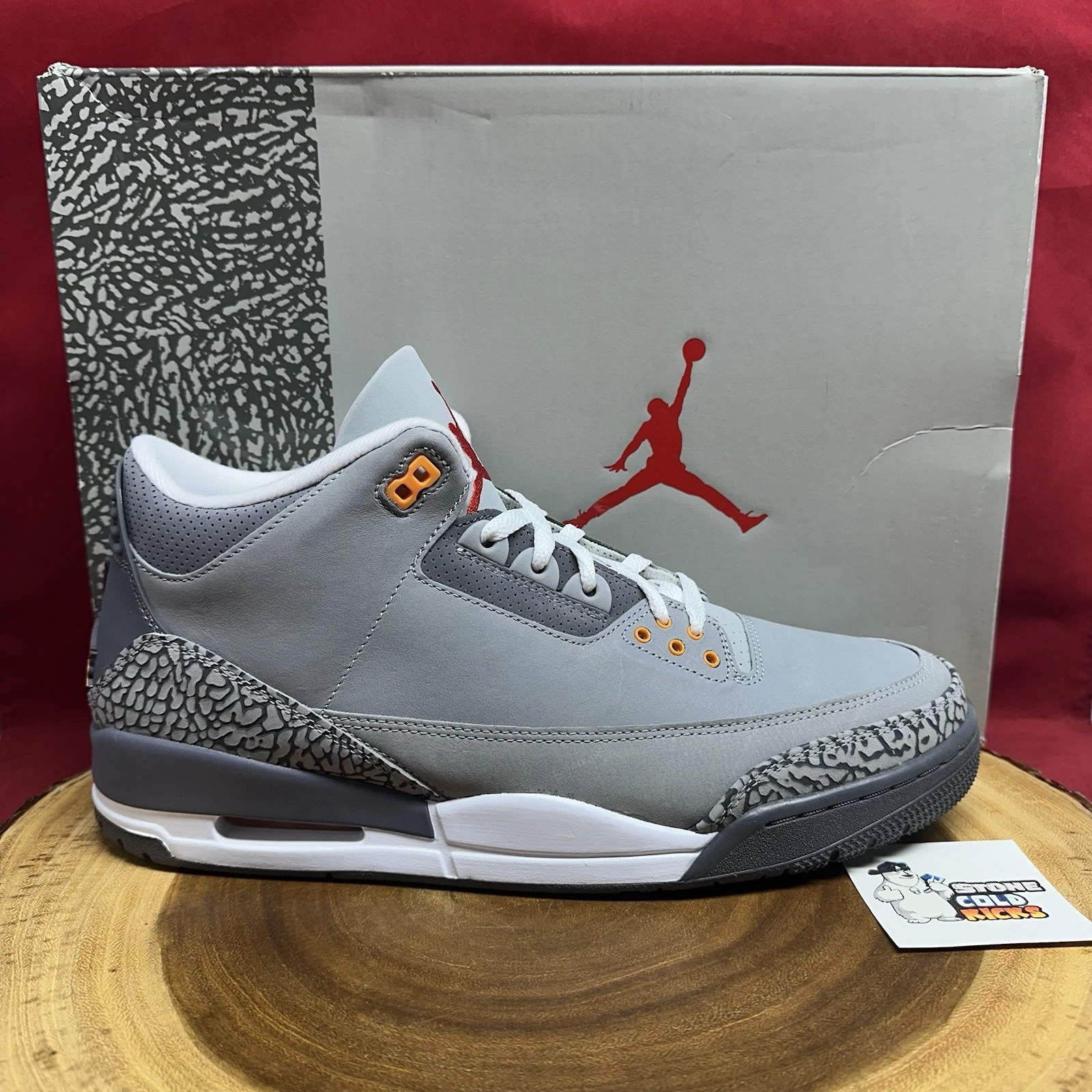 Nike Air Jordan 3 Retro Cool Grey 2021 Size 13 CT8532-012 III