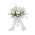 thumbnail image 1 of Suministros para de novia blancos para damas de , ramo de novia de mano, decoración para despedida de soltera, graduación y aniversario., 1 of 8