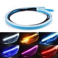 thumbnail image 2 of 2 Pzs Tira De Luz LED De Circulación Diurna Flexible Para Faros Delanteros Automáticos/Luces De Flujo De Señal Impermeables 12v, 2 of 4