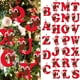 thumbnail image 4 of Colgante navideño de acrílico con 26 letras para colgar en el árbol de Navidad. Accesorios decorativos., 4 of 4