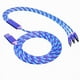 thumbnail image 5 of Streamer de metal de uno a tres para teléfono Apple Android tipo C, línea de datos luminosa de carga rápida de uno a tres, 5 of 5