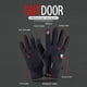 thumbnail image 5 of Guantes de ciclismo de invierno para hombre Guantes de esquí de montañismo impermeables a prueba de viento con pantalla de cremallera Fridja  nalpqowj3050, 5 of 8