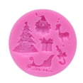 thumbnail image 2 of Molde de silicona de Papá Noel, molde de pastel de Chocolate, molde de decoración de Fondant DIY Wmkox8yii  gf12118, 2 of 9