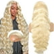 thumbnail image 1 of 18 Inch Wear and Go Glueless Wig For Women Body Wave 613 Lace Front Wig Human Hair Pre Cut Lace Ready To Wear Wig No Glue 4x4 HD Lace Closure Wigs Pre Plucked with Baby Hair, 1 of 5