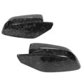 thumbnail image 5 of TKSE Cubierta del Espejo Retrovisor del Automóvil, 1 Par Cubierta del Espejo Retrovisor del Automóvil Reemplazo De Protección UV De Fibra De Carbono Forjada Colorfast para G80 M3 G82 M4 G83 M4, 5 of 5