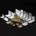 thumbnail image 3 of BE-TOOL 1PCS/5PCS Corner Bracket Stainless Steel L Brackets for Shelves Bedframe Box Chest Furniture Constrcutoion, 3 of 7