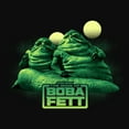 thumbnail image 2 of Junior's Star Wars: The Book of Boba Fett The Hutt Twins  Racerback Tank Top Black X Large, 2 of 5