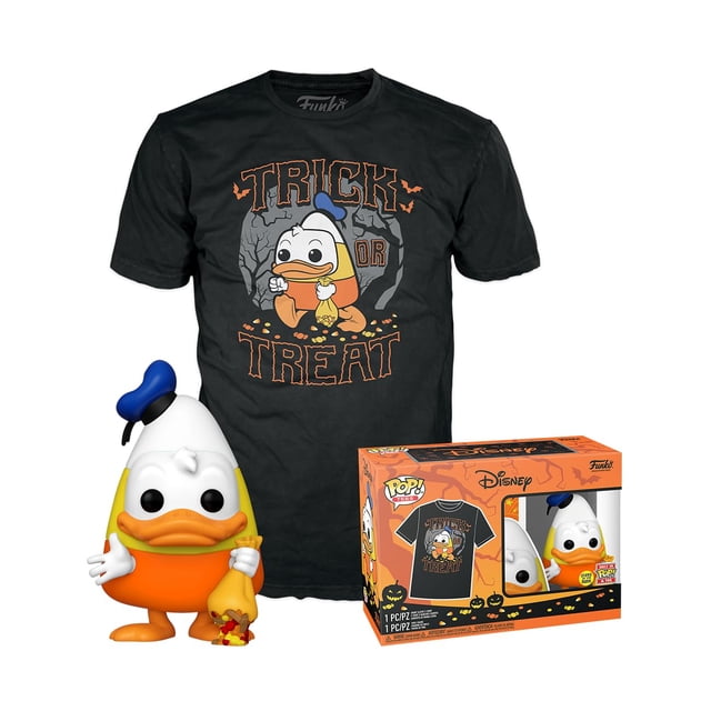 ¡Funko Pop! y camiseta Disney Halloween Donald Duck XL