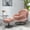 Pink, variant on Swivel Chair with Ottoman Set, Velvet Tufted Upholstered Accent Chair, Single Sofa Chair with 360 Degree Metal Base for Living Room, Bedroom, Home Office, Gray
