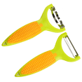 thumbnail image 1 of Cuchillo pelador de maíz pelador de maíz, con mango ergonómico antideslizante y hoja afilada, 1 of 5