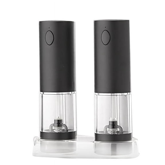 Electric Pepper Grinder Stainless Steel Salt and Pepper Grinder USB Rechargeable Adjustable Coarseness Kitchen Tool