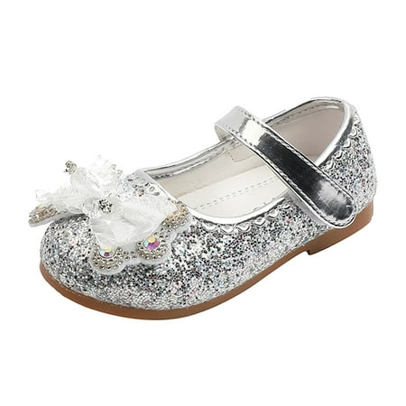 

B91xZ Toddler Girl Sandals Girl Shoes Small Leather Shoes Single Shoes Children Dance Shoes Girls Performance Shoes for Toddler/Little Kid/Big Kid Sizes 12