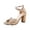Gold, variant on Sandals Women Heels Open Toe Ankle Strap Pump Sandals Women's Summer Sandals (Black 6)
