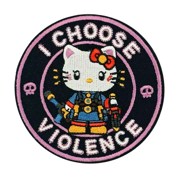 Parche táctico divertido de MUBAL «I Choose Violence», 7,62 cm