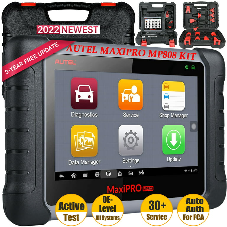 Autel MaxiPro MP808K OE-Level All System Diagnostic Tool Support