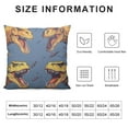 thumbnail image 5 of Nawypu  Throw Pillow Cover A Group of Tyrannosaurus rex Print Decorative Throw Pillows Soft Pillow Cases Square Cushion Case Christmas Pillow Covers for Couch Bed Sofa Farmhouse Decor, 5 of 5