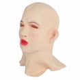thumbnail image 1 of Gorro de cosplay cubierta flexible de látex para la cabeza de anciano amigable con la piel para fiesta de disfraces de Halloween ANGGREK Otros, 1 of 7