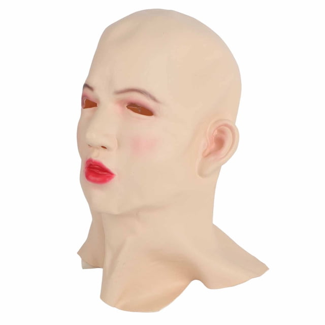 Gorro de cosplay cubierta flexible de látex para la cabeza de anciano amigable con la piel para fiesta de disfraces de Halloween ANGGREK Otros