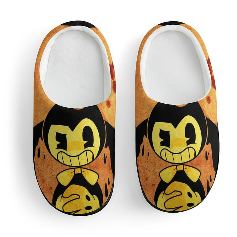 ★MAC MOC★ Bendy Unisex Double Velcro Slippers 4 Colors 25c Amazon.com | Bendy and the Ink Machine Slippers - Bendy