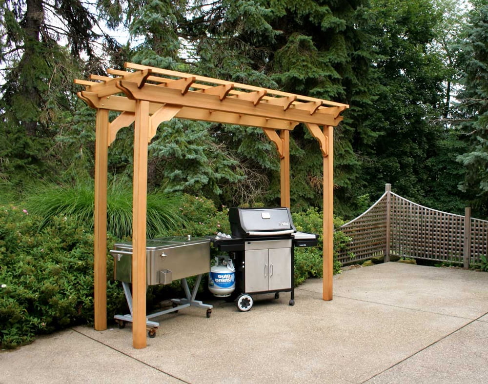 3' x 10' Cedar New Dawn Pergola