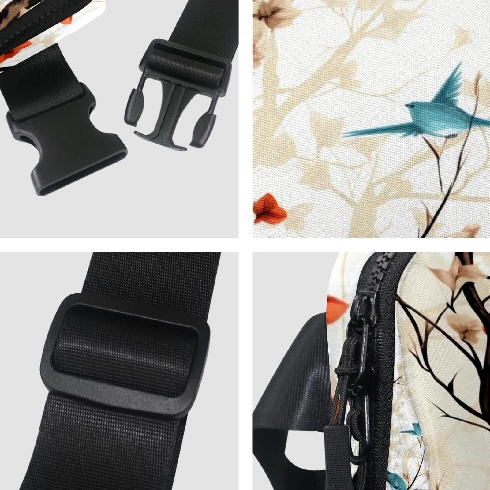 Tree Lightweight Adjustable Running Belt with Extension Strap - Unisex Fanny Bag Crossbody Bag Cross Body Bag