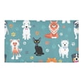 thumbnail image 2 of MKHERT Dogs Flat Design Doormat Non-slip Bath Mat Floor Mat 30x18 inch, 2 of 3